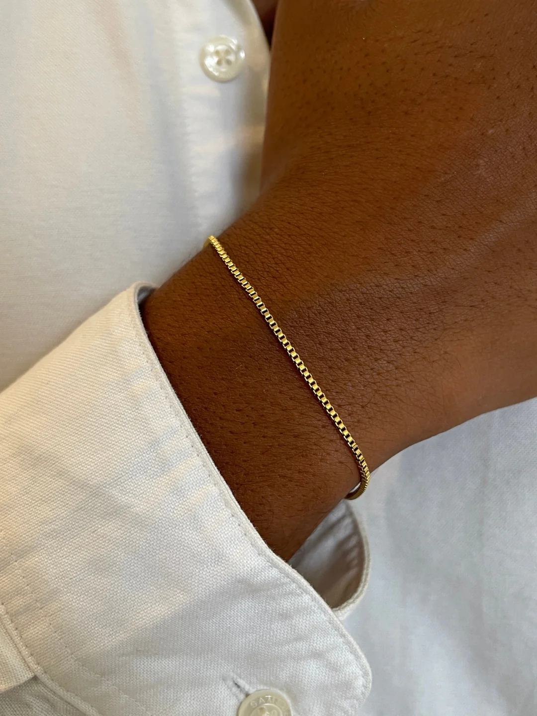 BOX BRACELET | 18K Gold - Image 5
