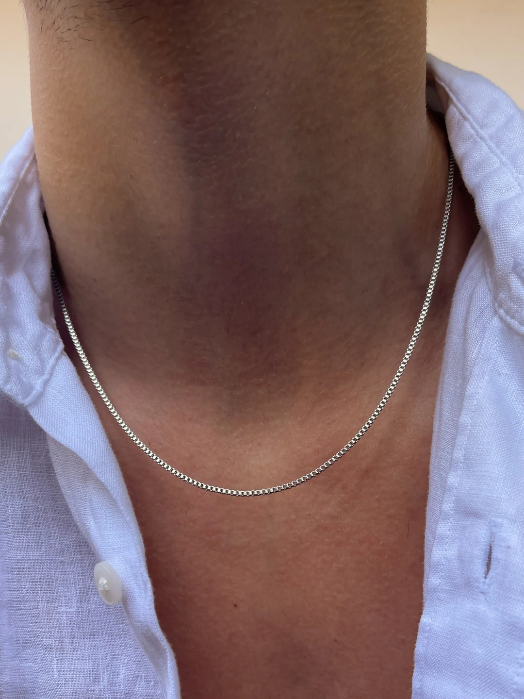 BOX CHAIN | Silver - Image 4