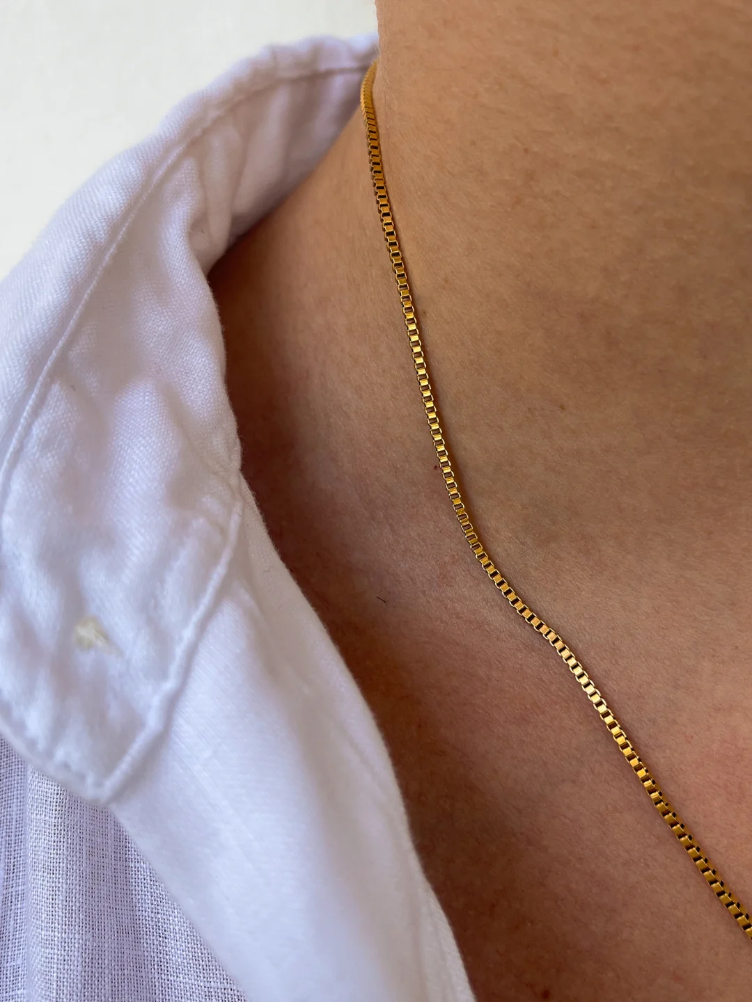 BOX CHAIN | 18K Gold - Image 4