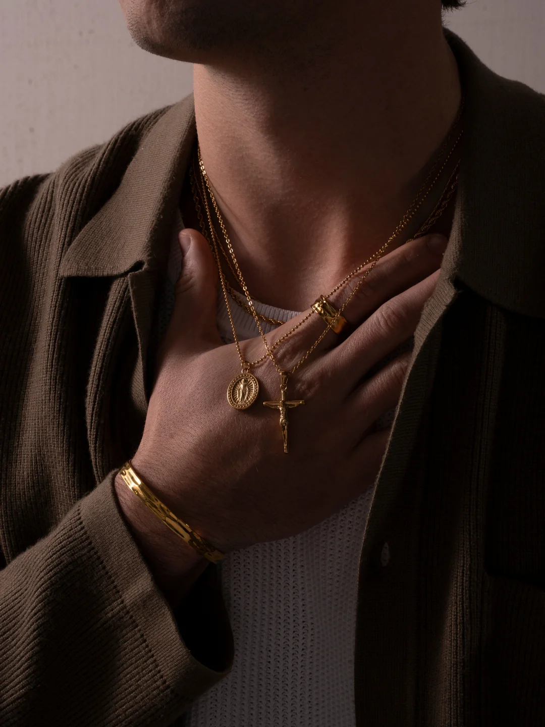 CHRISTIAN CHAIN SET | 18K Gold - Image 6