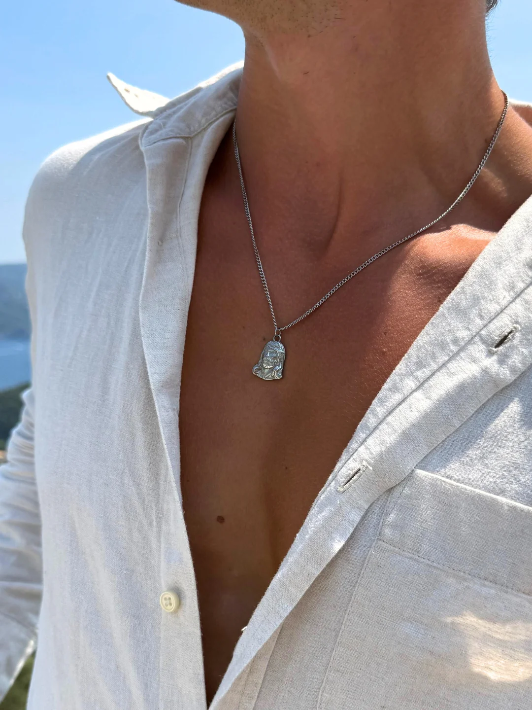 CHRISTIAN CHAIN SET | Silver - Image 6