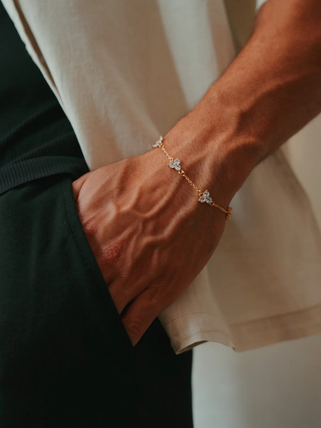 CLOVER BRACELET SET | 18K Gold - Image 3