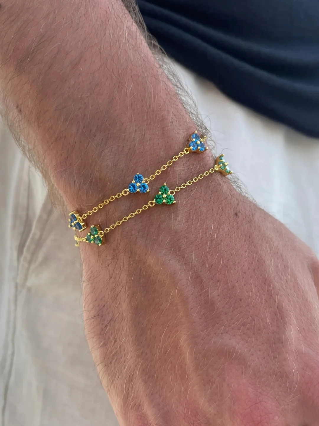 CLOVER BRACELET SET | 18K Gold - Image 4