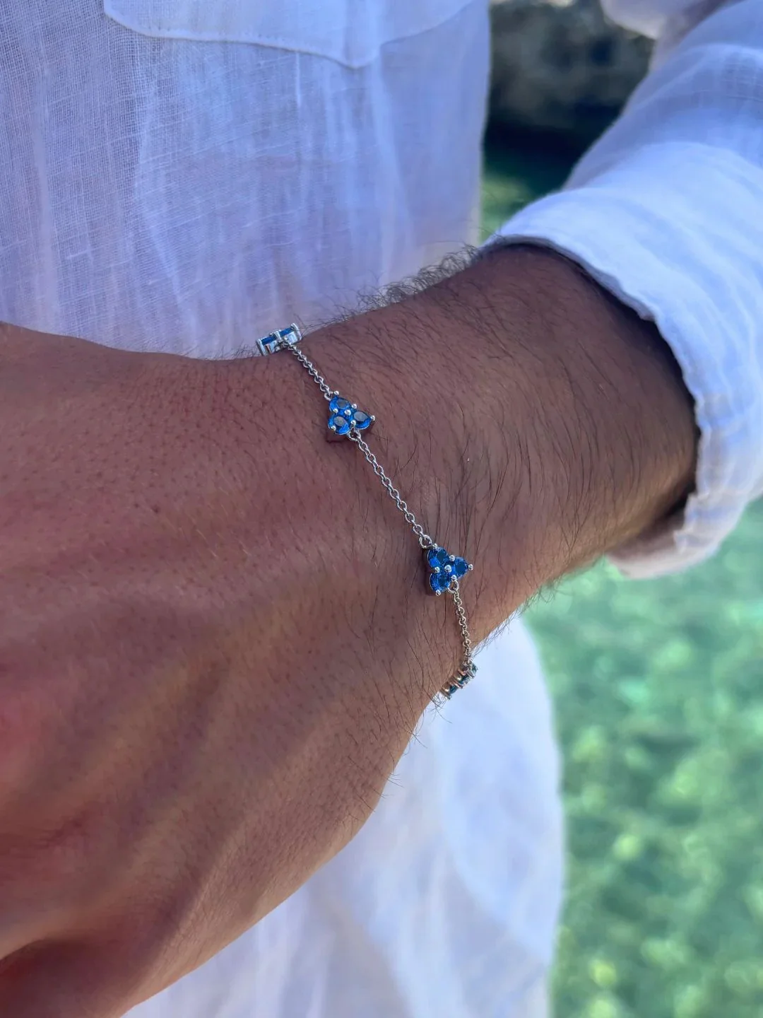 CLOVER BRACELET SET | Silver - Image 9