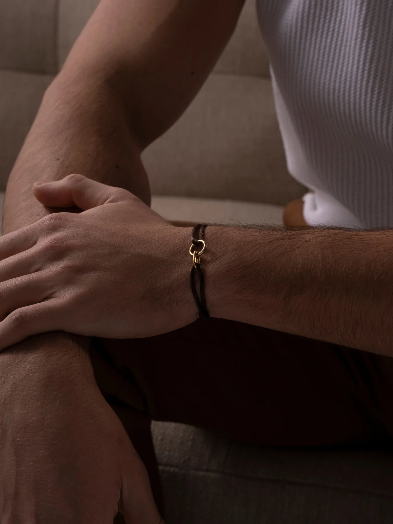 COFFEE UNITY BRACELET | 18K Gold - Image 2