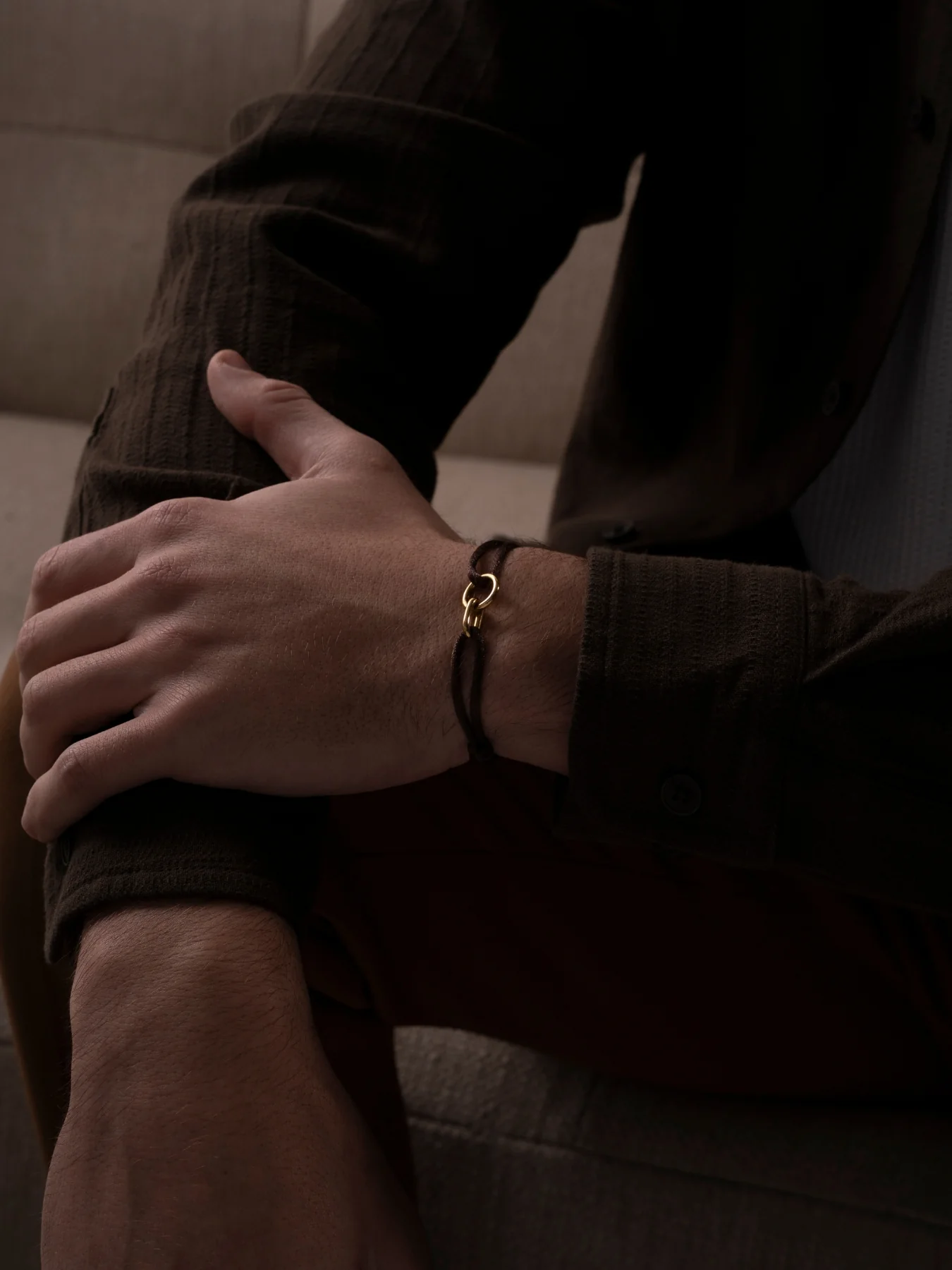 COFFEE UNITY BRACELET | 18K Gold - Image 4