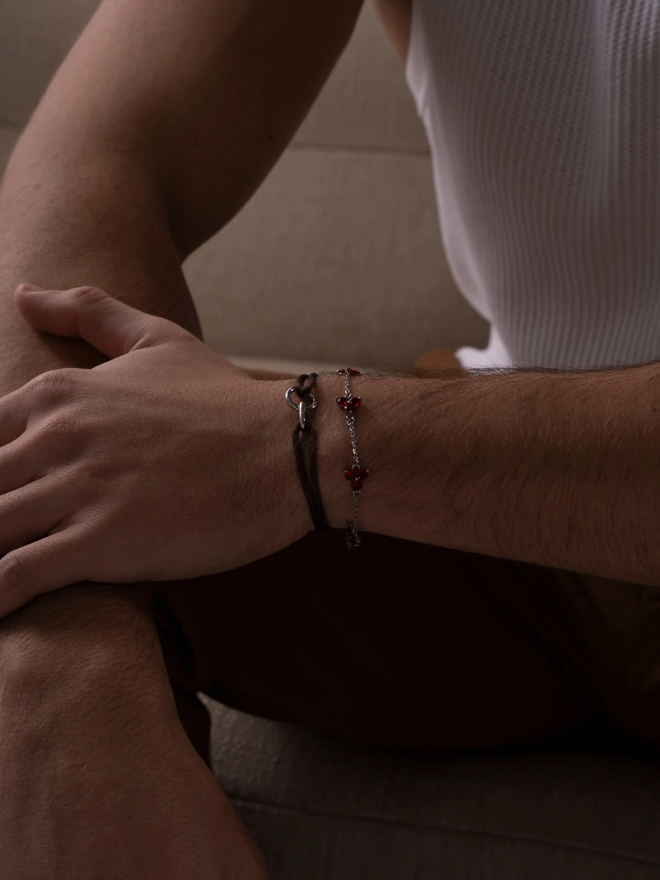 COFFEE UNITY BRACELET | Silver - Image 6