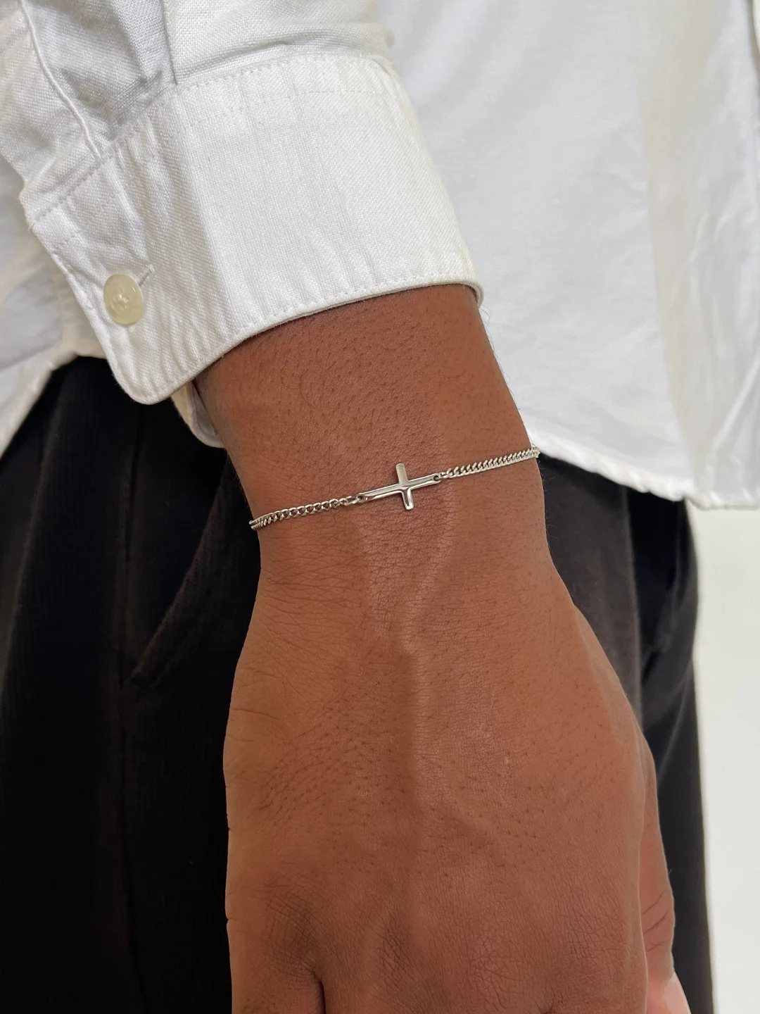 CROSS BRACELET | Silver - Image 5