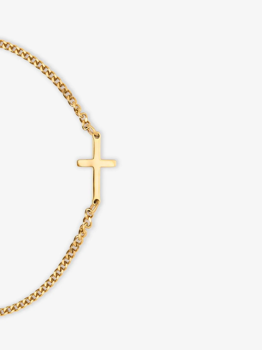 CROSS BRACELET | 18K Gold - Image 3