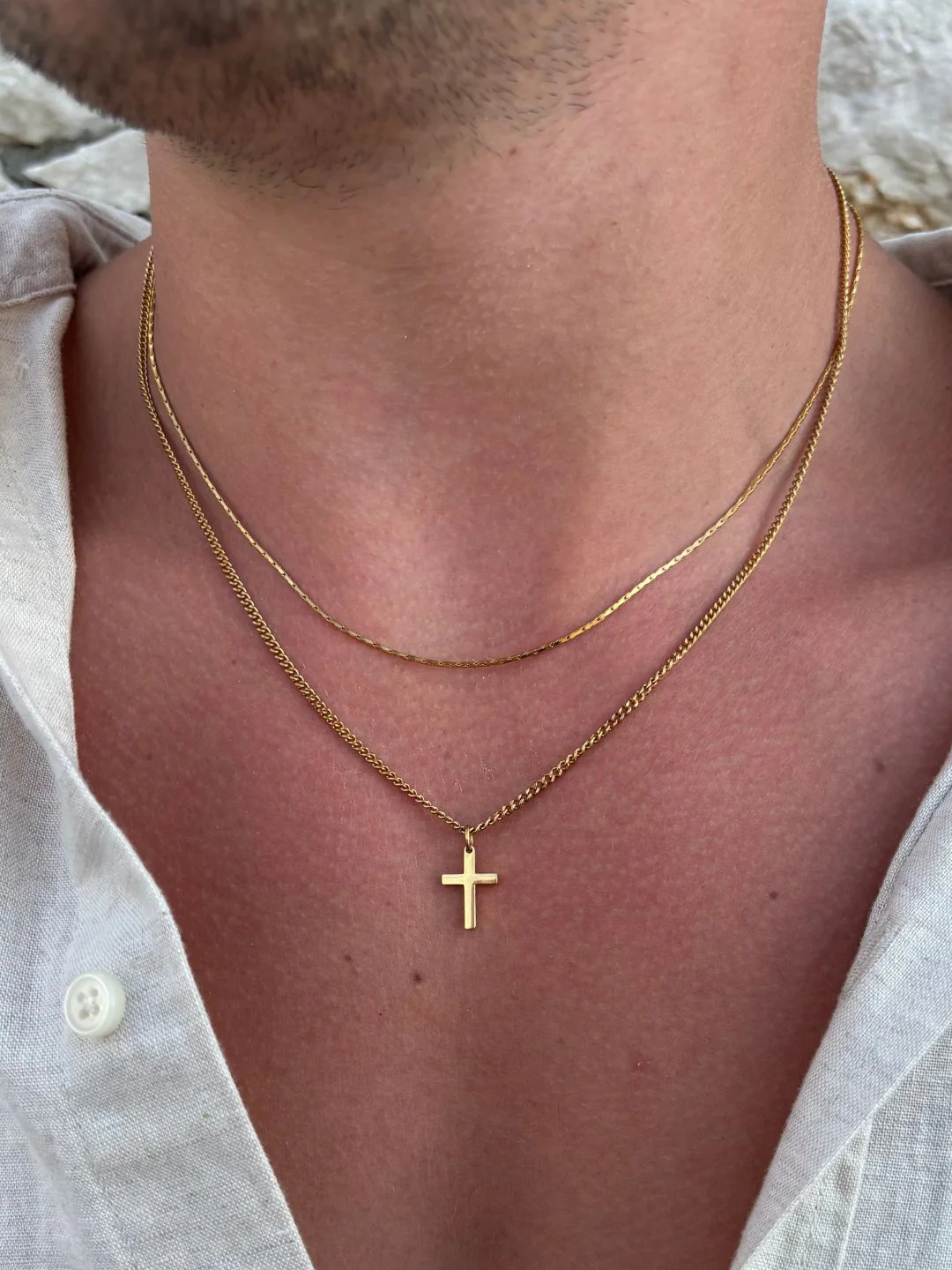 CROSS CHAIN | 18K Gold - Image 7