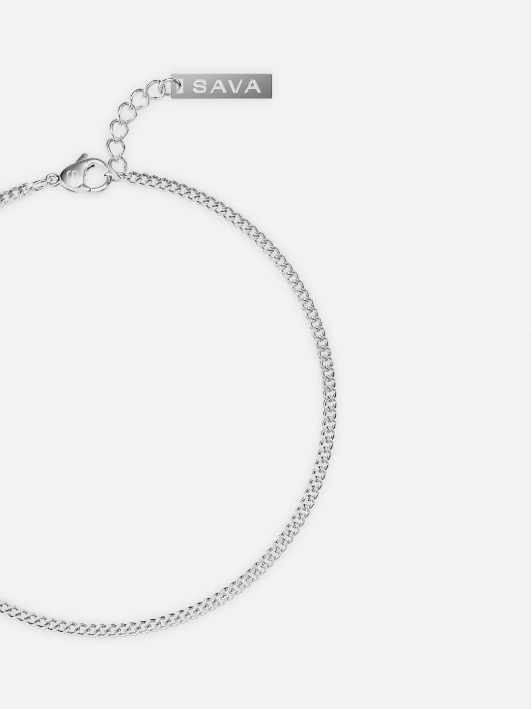 CUBAN BRACELET 1.8MM | Silver - Image 3