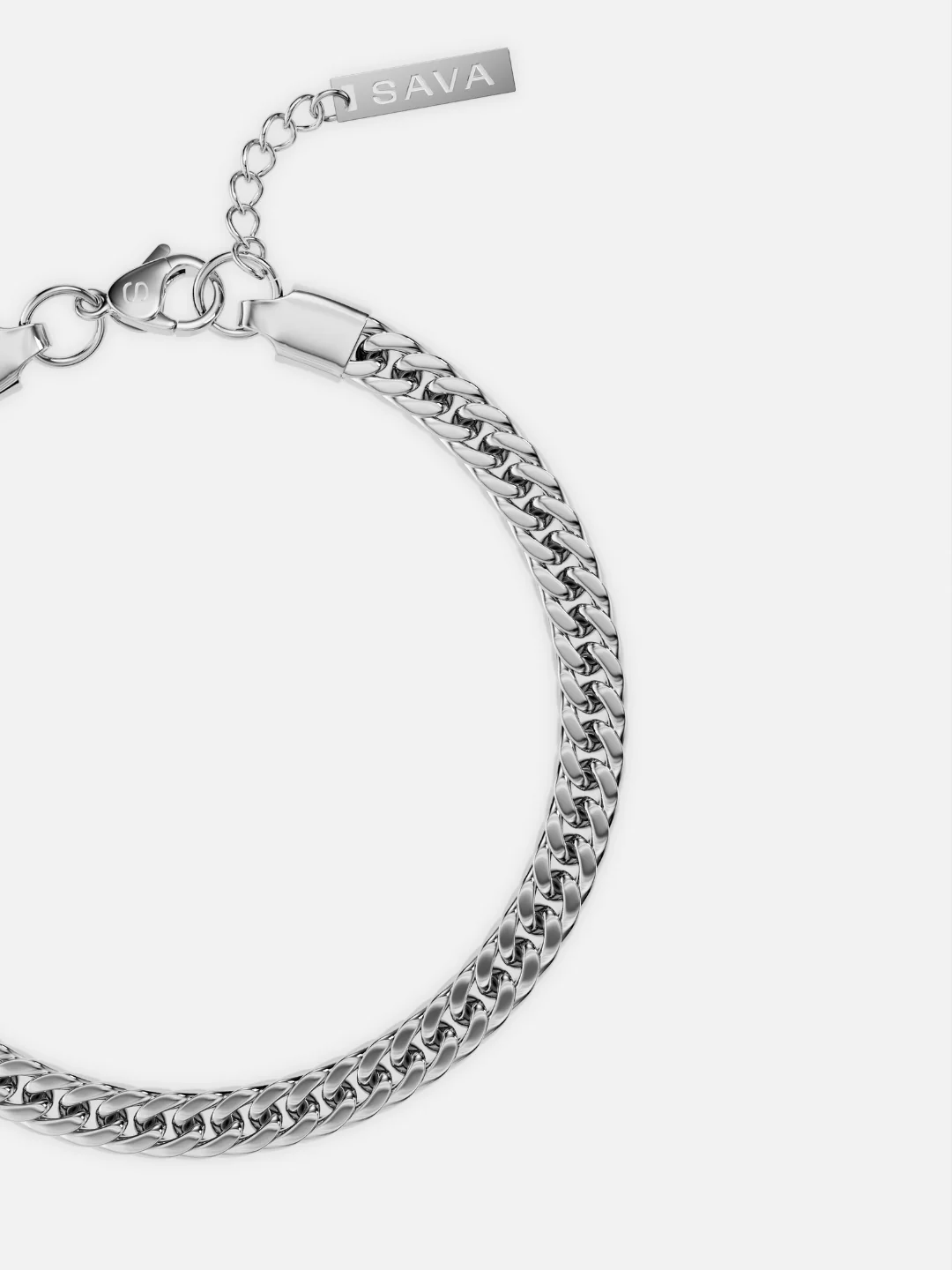 CUBAN BRACELET 5MM | Silver - Image 3