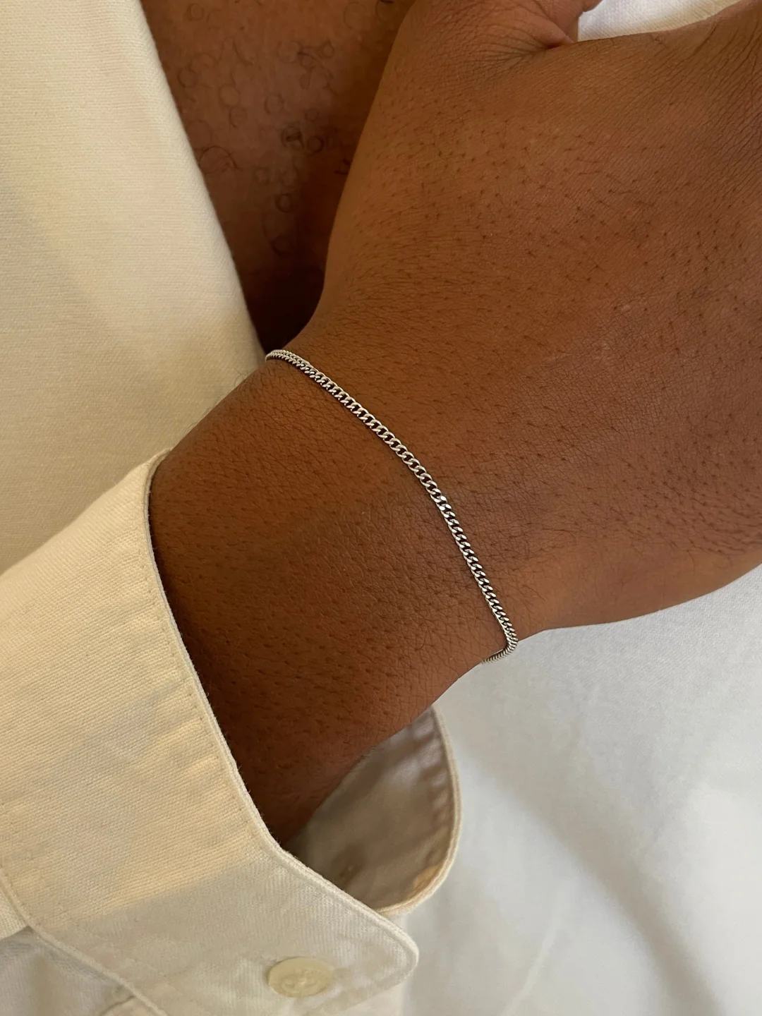 CUBAN BRACELET 1.8MM | Silver - Image 6