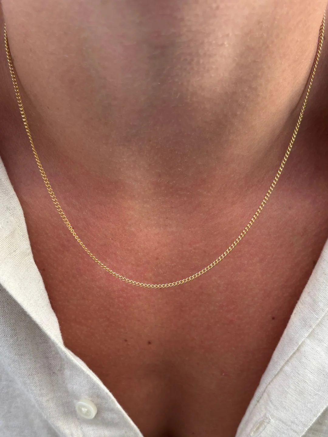 CUBAN CHAIN 1.8MM | 18K Gold - Image 5