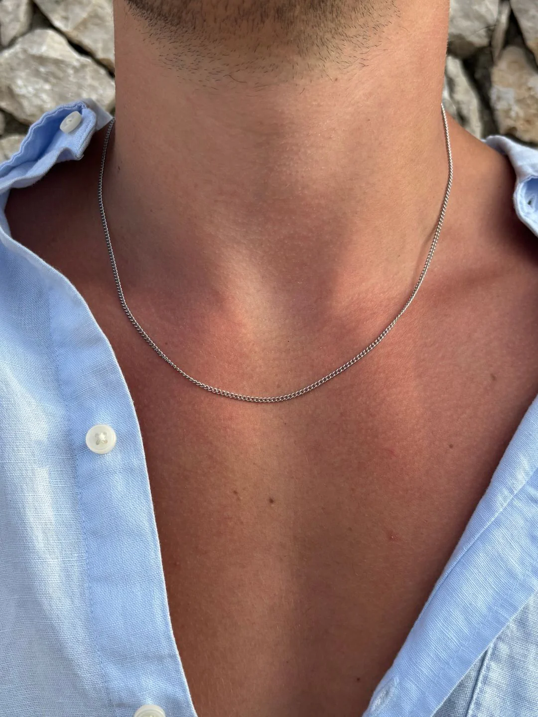 CUBAN CHAIN 1.8MM | Silver - Image 2
