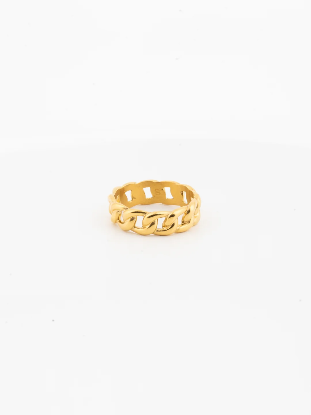 CUBAN RING | 18K Gold - Image 3
