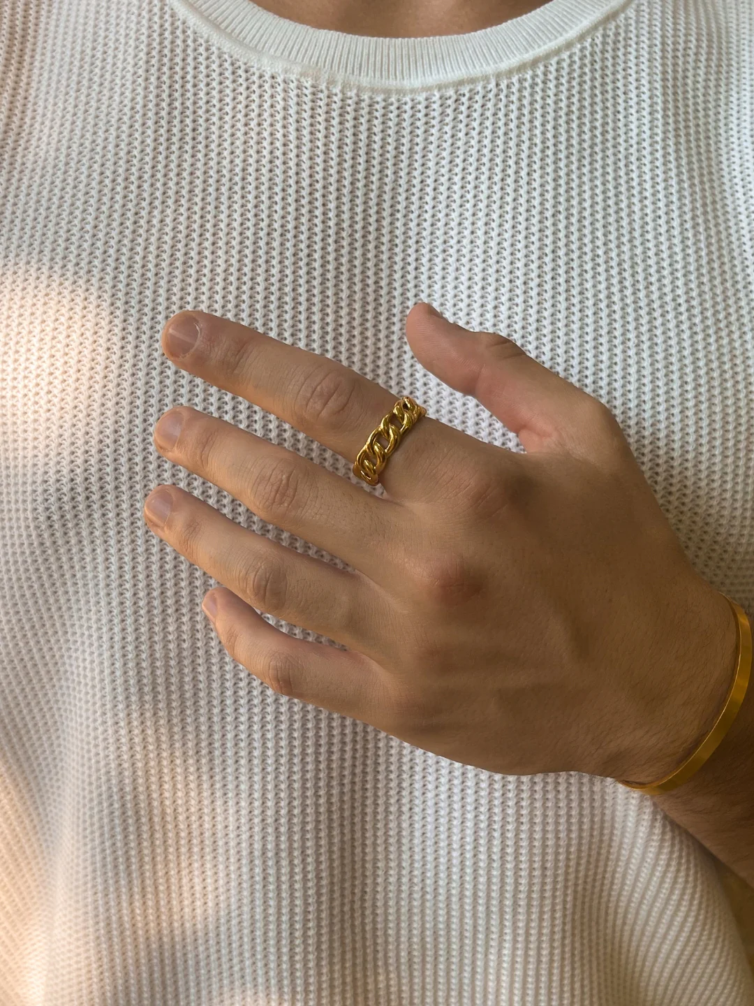 CUBAN RING | 18K Gold - Image 5