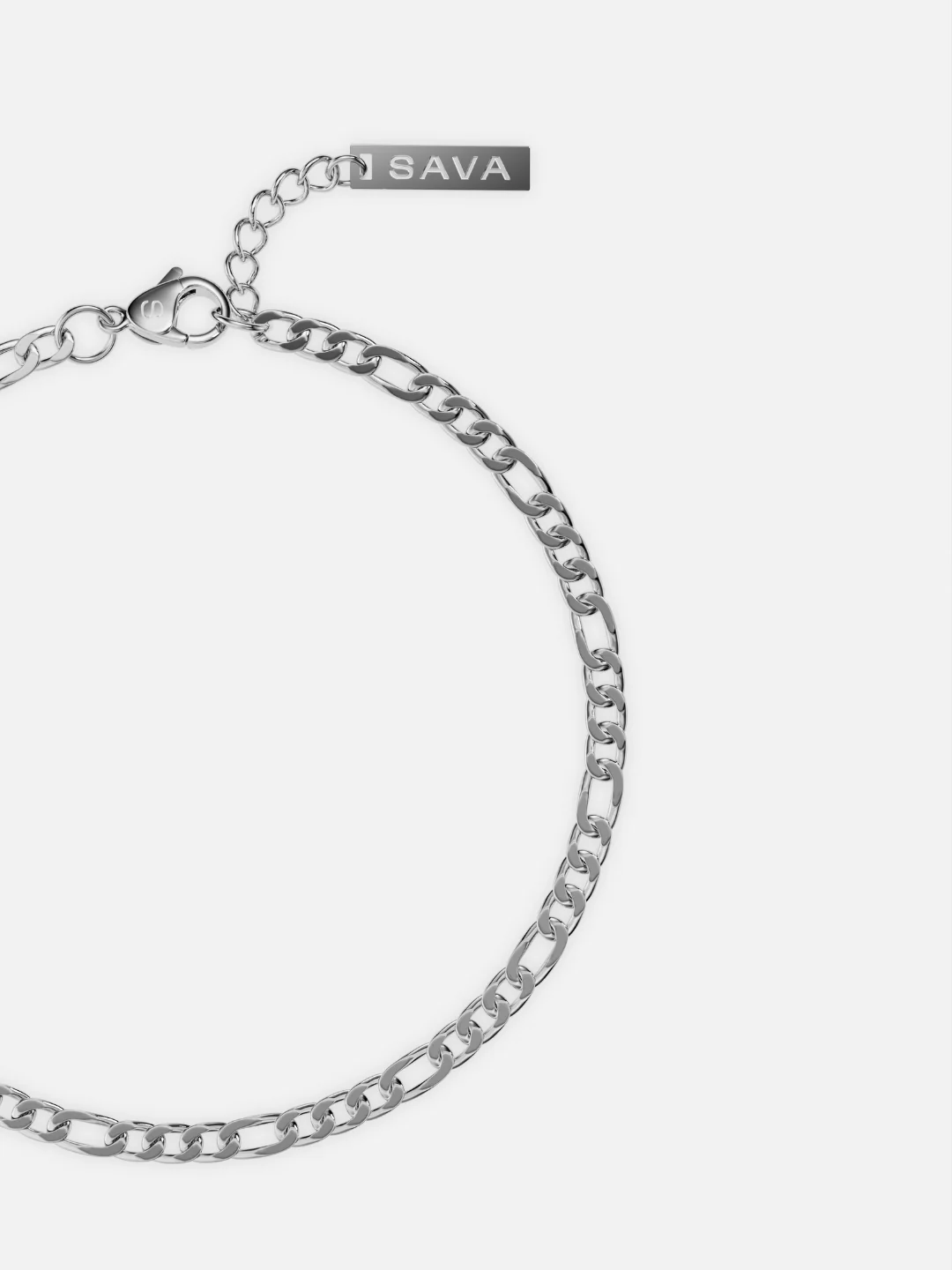 FIGARO BRACELET 3MM | Silver - Image 3