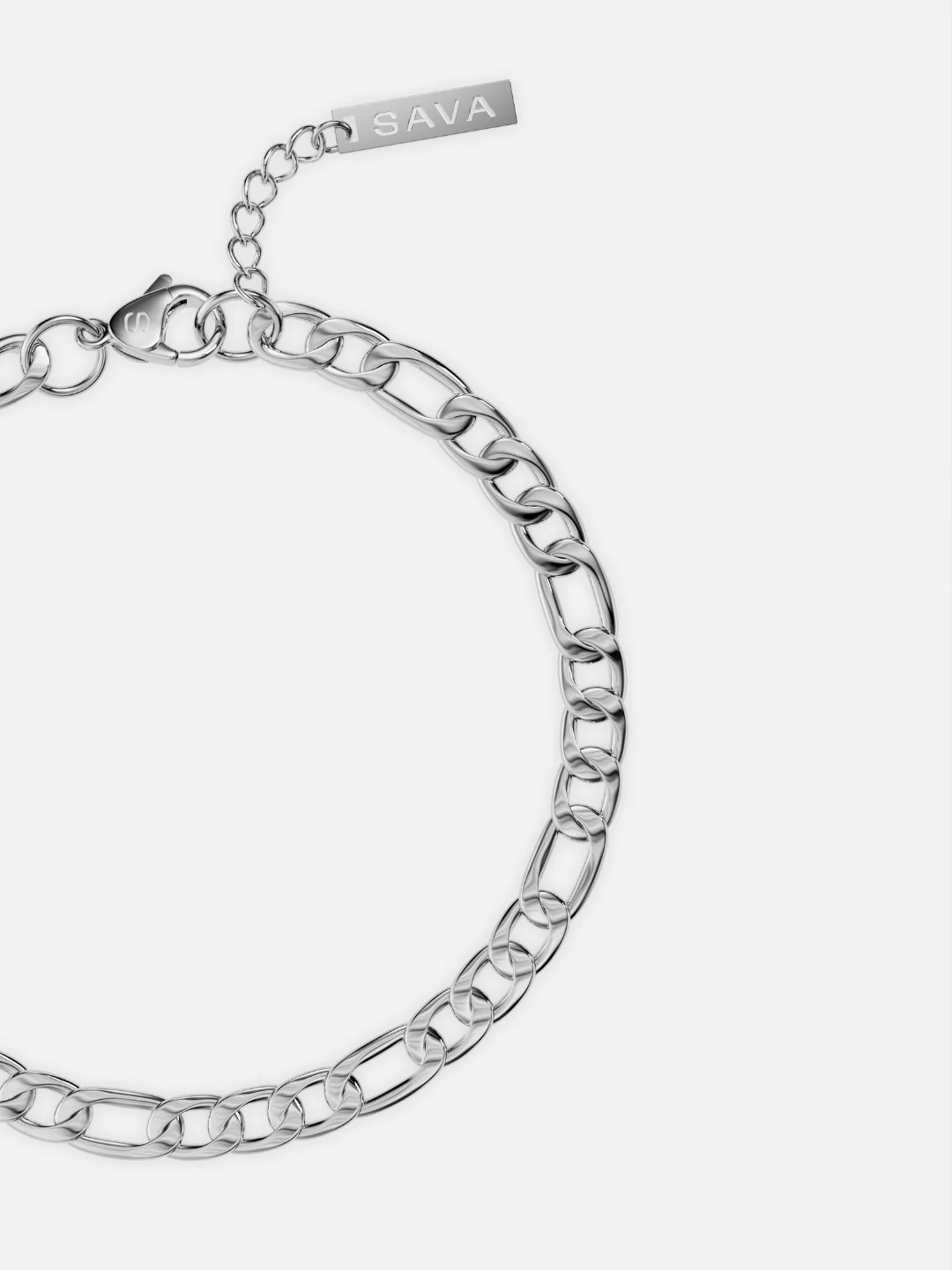FIGARO BRACELET 5MM | Silver - Image 3