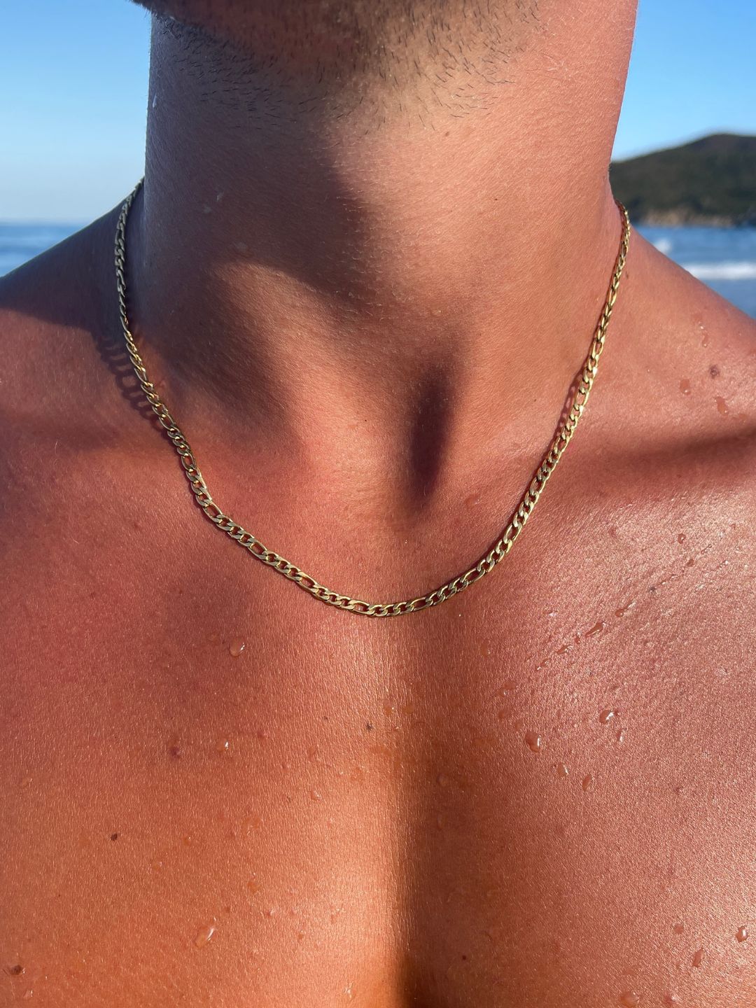 FIGARO CHAIN 3MM | 18K Gold - Image 7