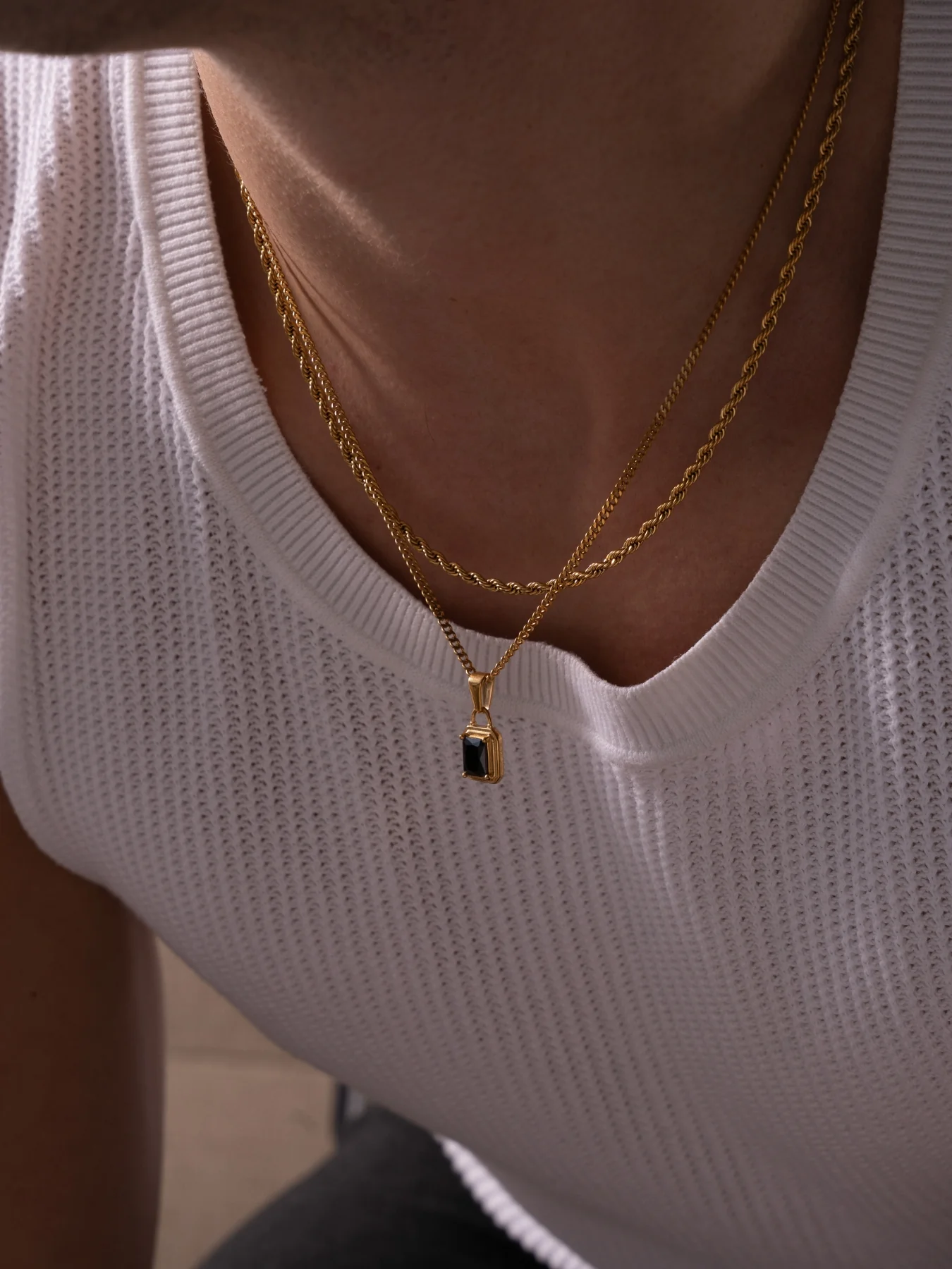 GEMSTONE CHAIN SET | 18K Gold - Image 8