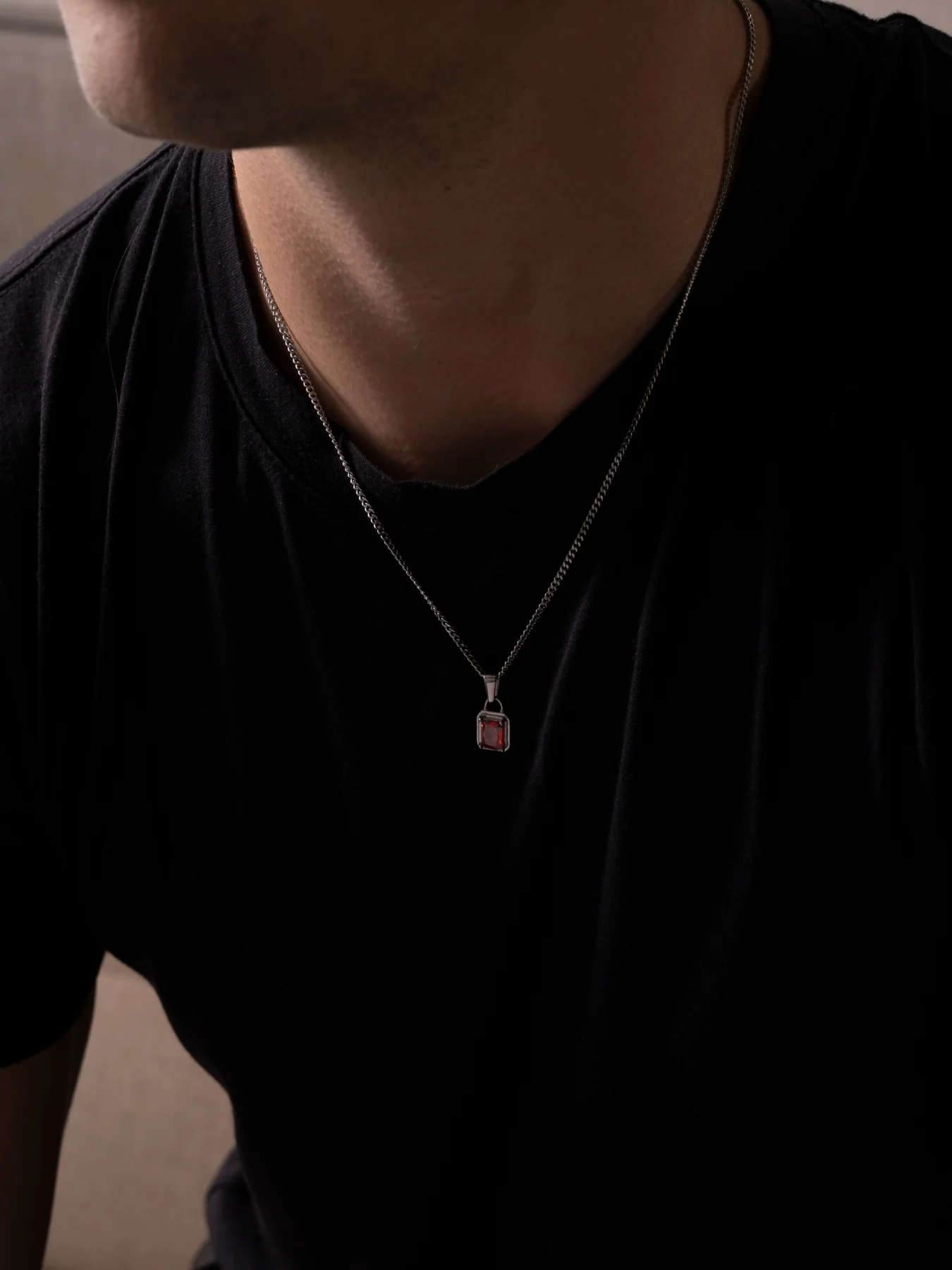 GEMSTONE CHAIN SET | Silver - Image 6
