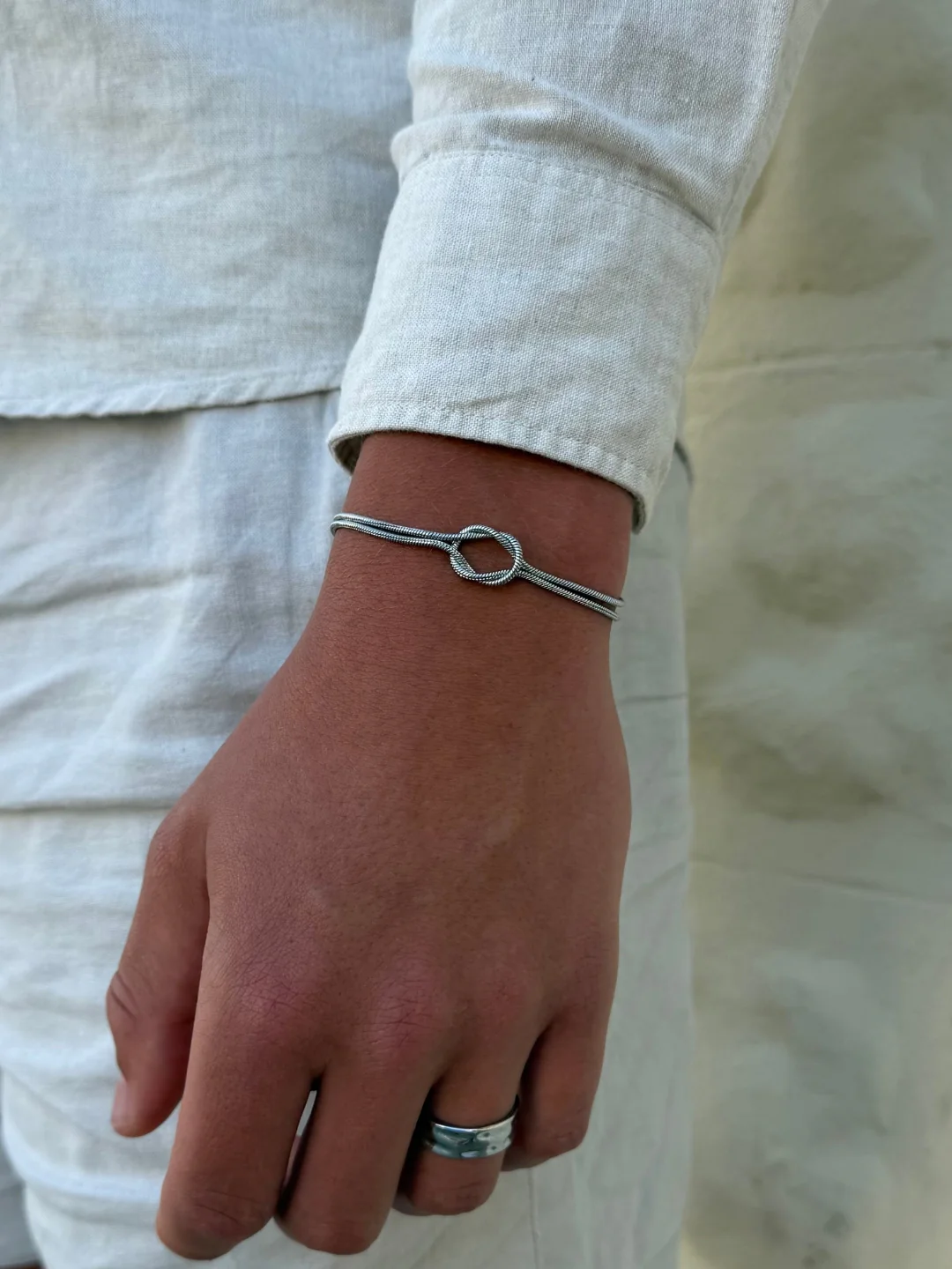 INFINITY BRACELET | Silver - Image 4