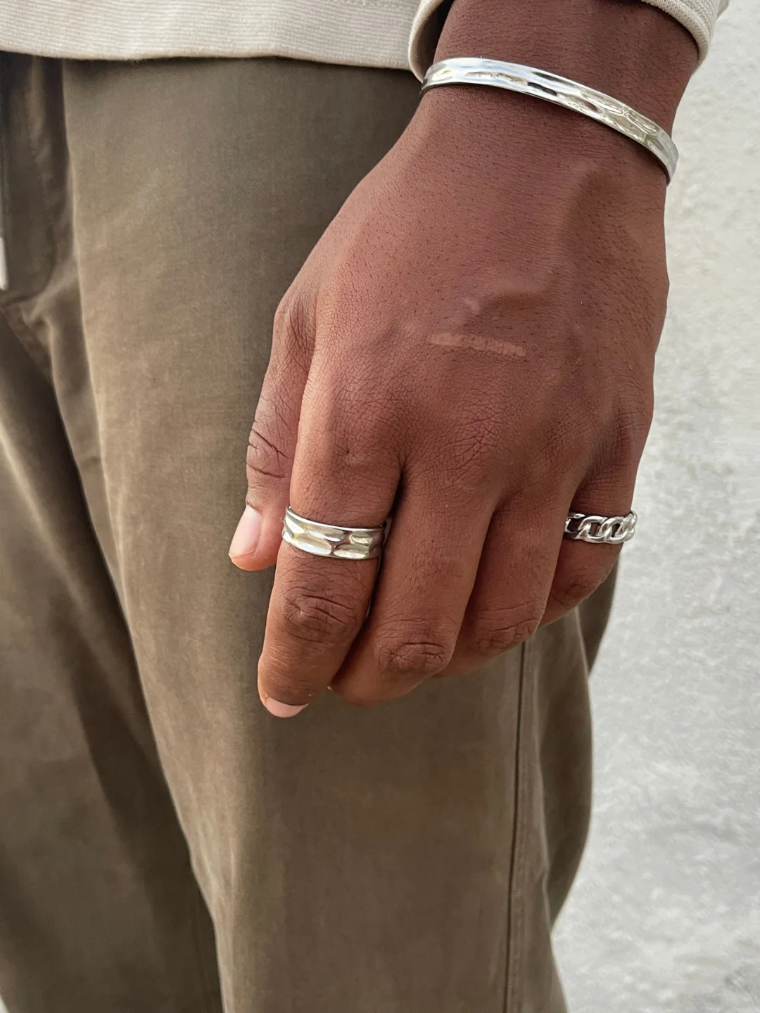UNISIZE AMSTERDAM RING | Silver - Image 4