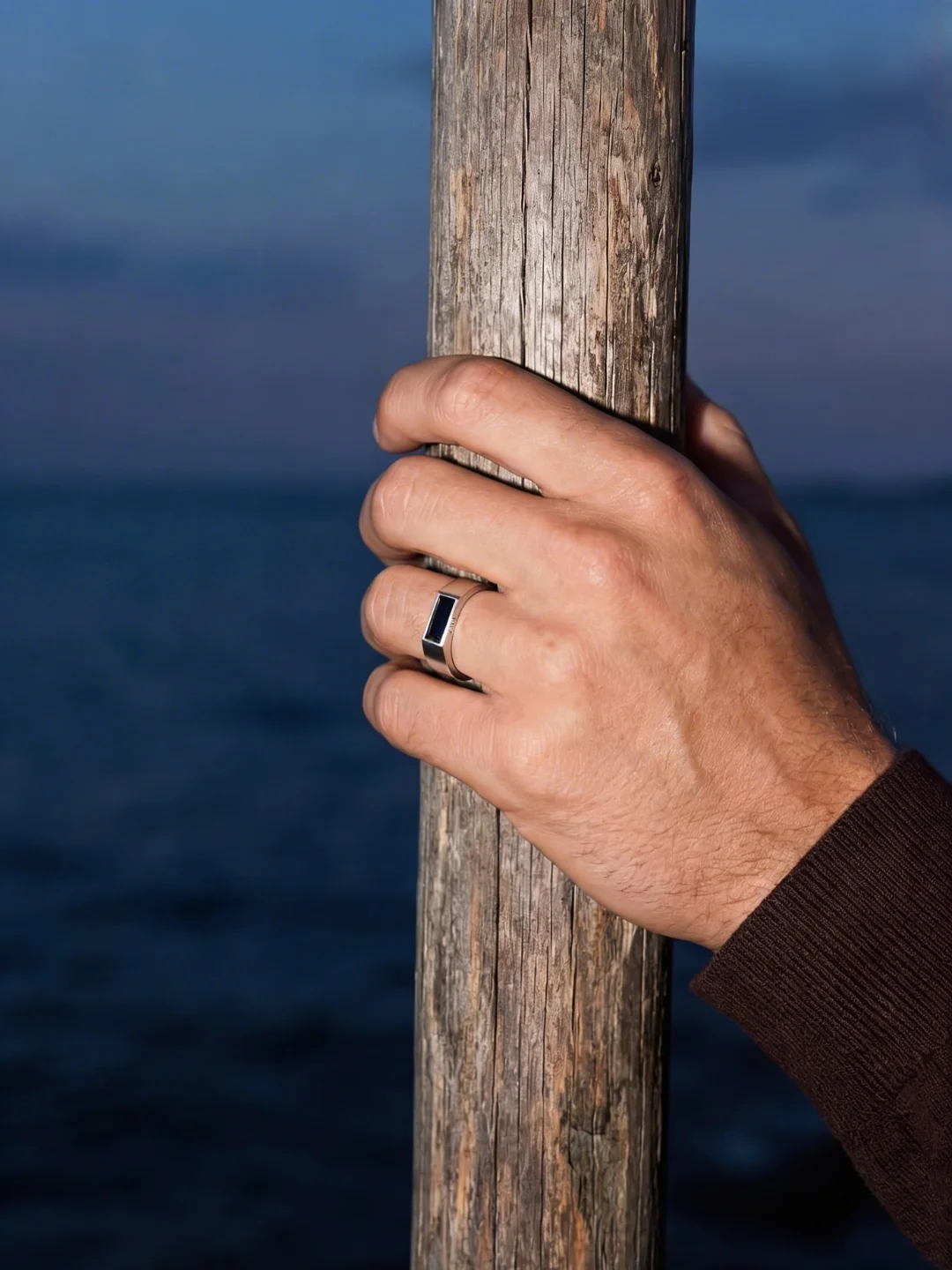 MIDNIGHT COMO RING | Silver - Image 5