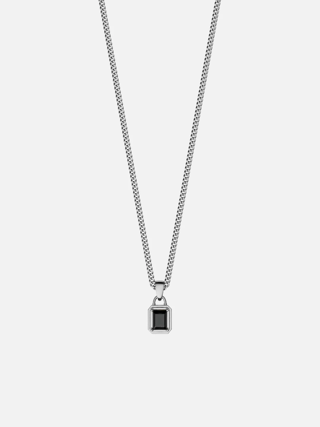 MIDNIGHT GEMSTONE CHAIN | Silver