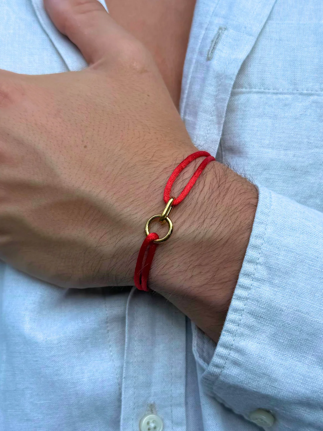 RED UNITY BRACELET | 18K Gold - Image 2