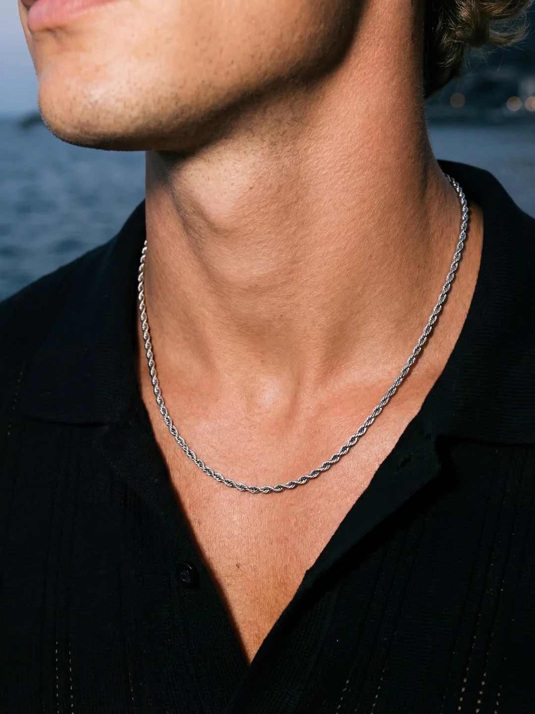ROPE CHAIN 3MM | Silver - Image 7