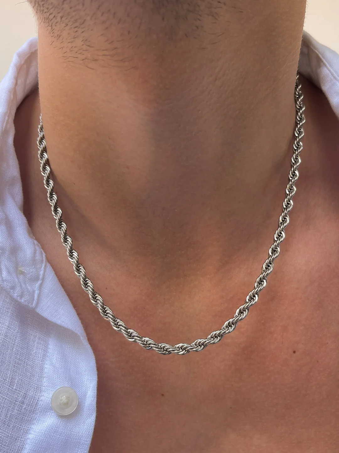 ROPE CHAIN 5MM | Silver - Image 5