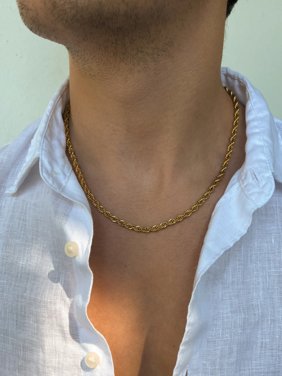 ROPE CHAIN 5MM | 18K Gold - Image 6