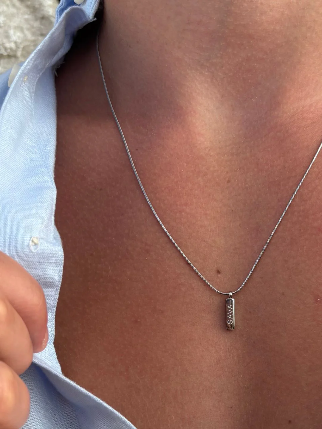 SAVA NECKLACE | Silver - Image 4