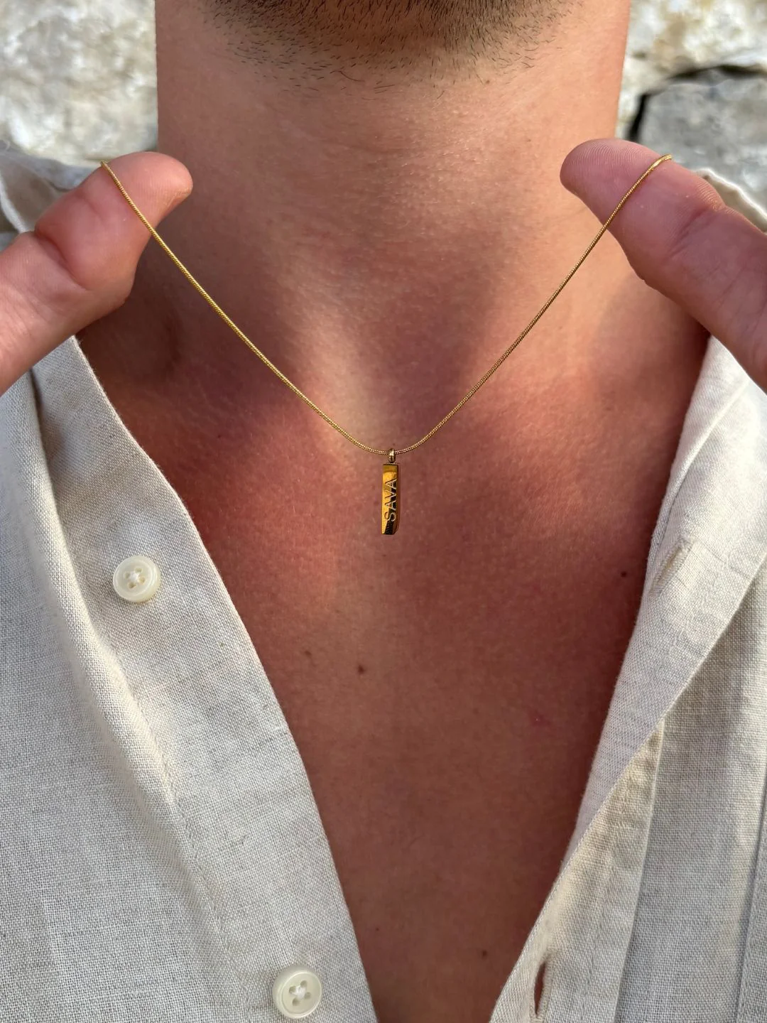 SAVA NECKLACE | 18K Gold - Image 4