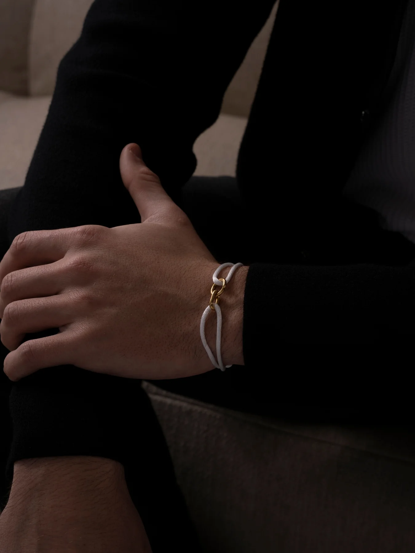 SNOW UNITY BRACELET | 18K Gold - Image 2