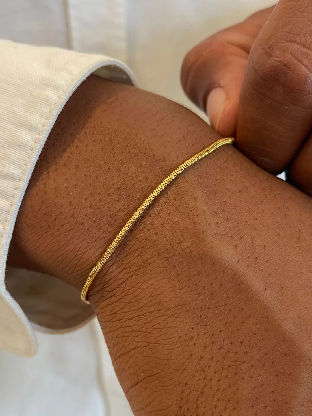 SQUARE BRACELET | 18K Gold - Image 6