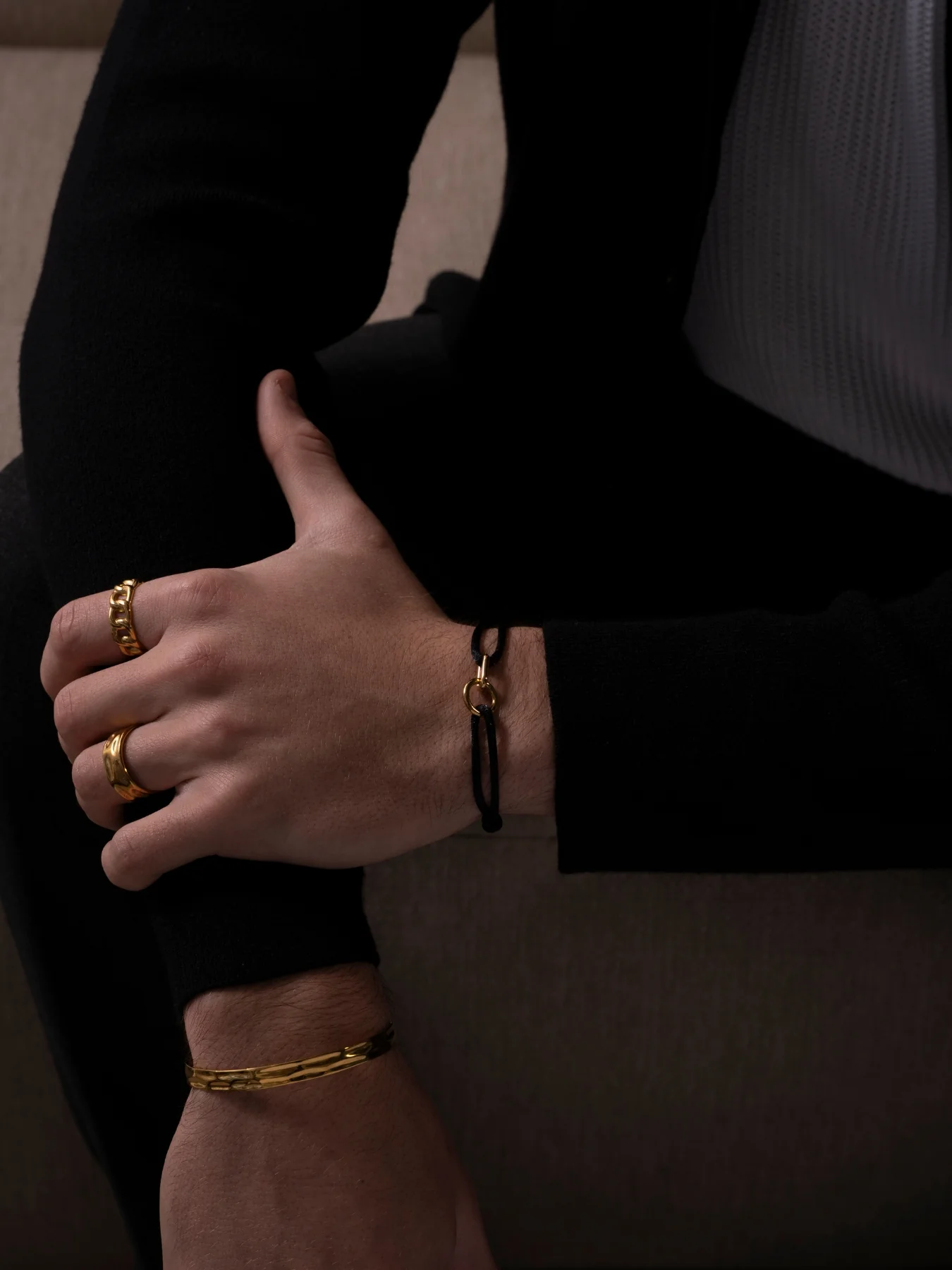 MIDNIGHT UNITY BRACELET | 18K Gold - Image 2