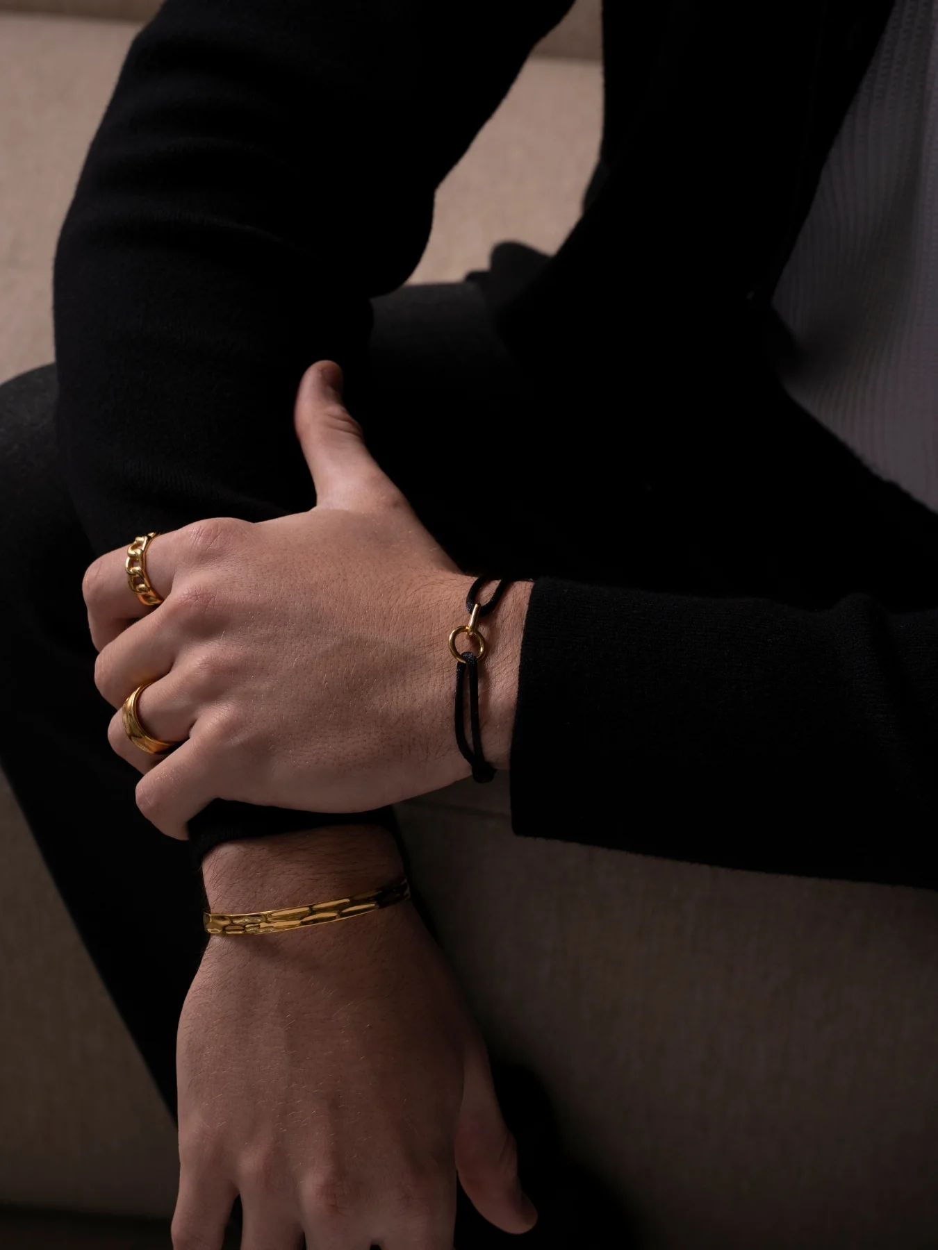 MIDNIGHT UNITY BRACELET | 18K Gold - Image 5