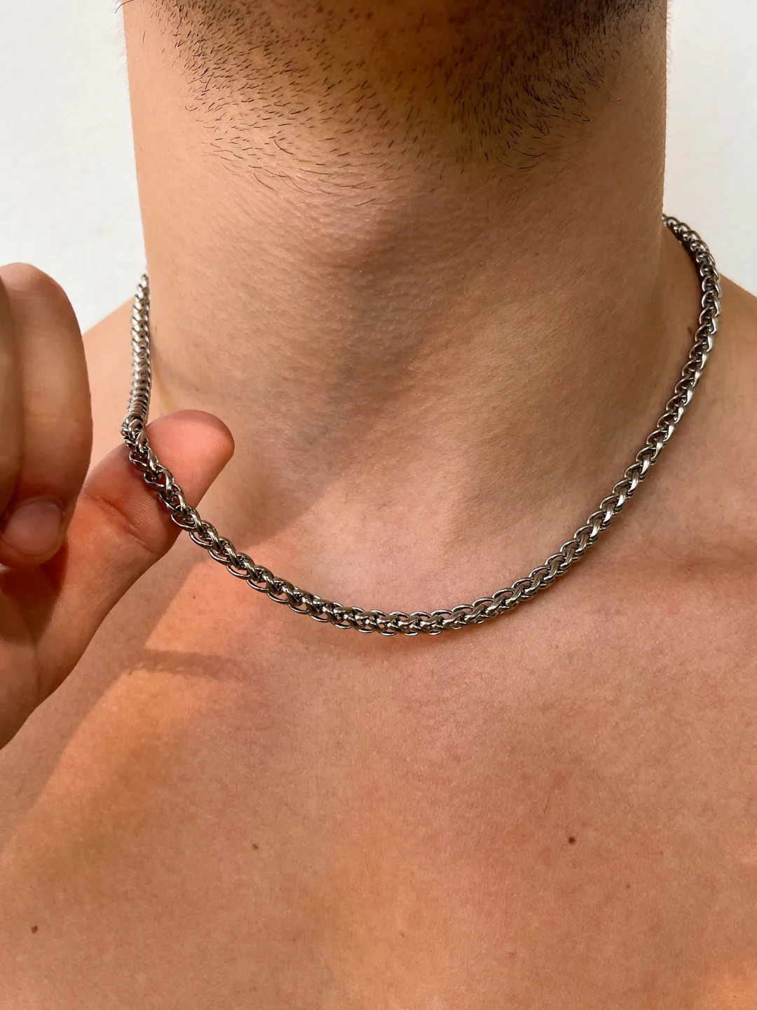 WHEAT CHAIN 5MM | Silver - Image 4