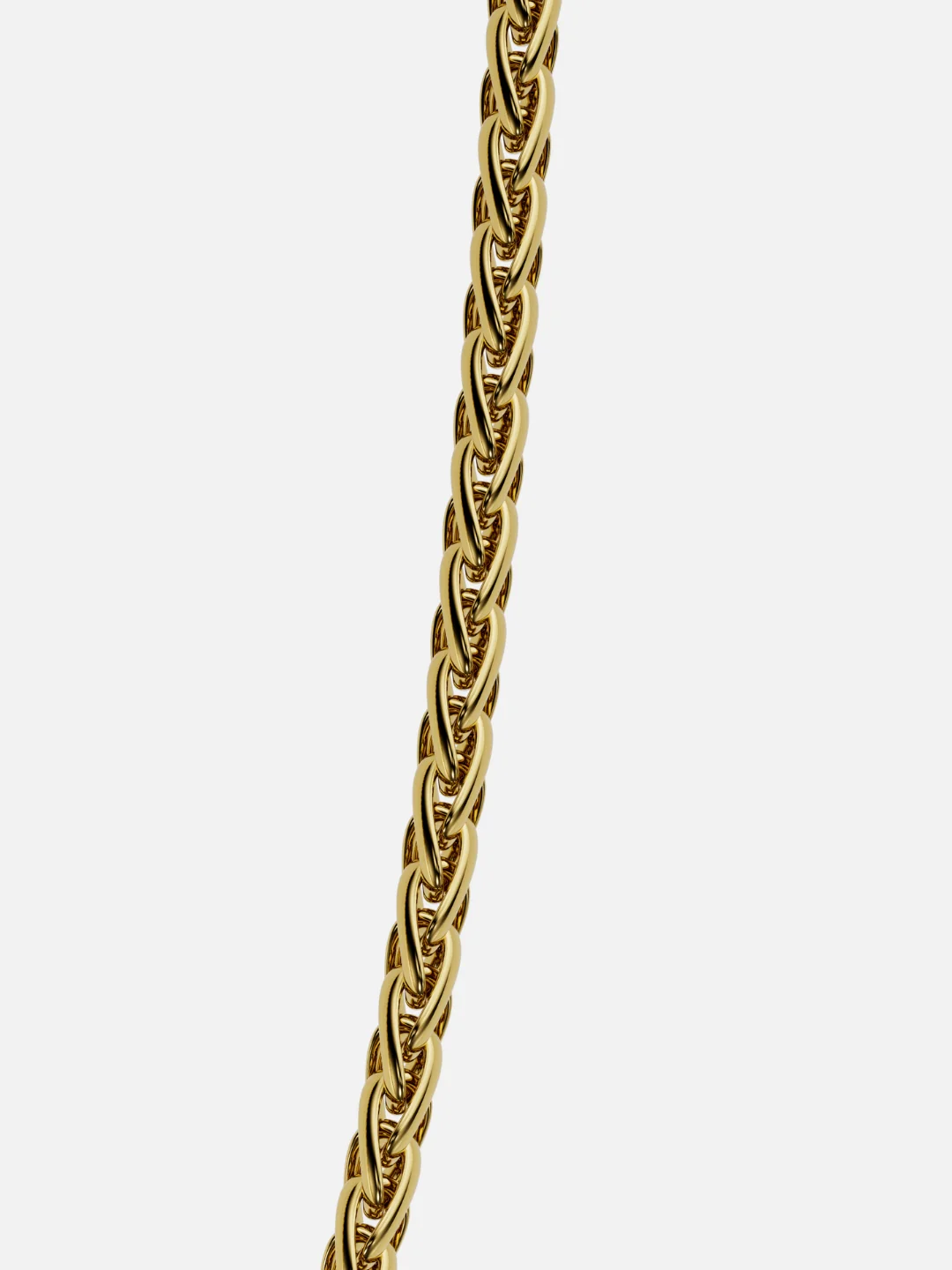 WHEAT CHAIN 5MM | 18K Gold - Image 3