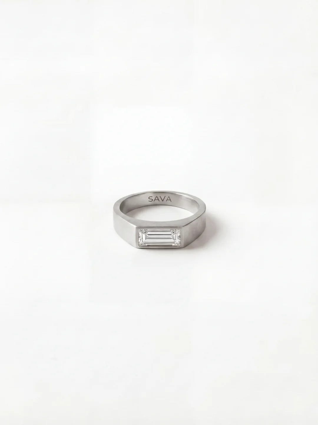 WHITE COMO RING | Silver - Image 3